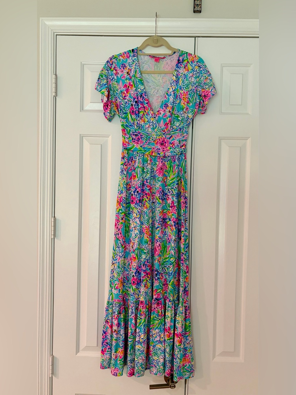 Lilly Pulitzer Multicolor Jessi Floral Midi Dress